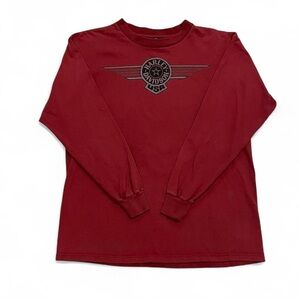 Harley-Davidson Vintage New Orleans Maroon Long Sleeve Tee